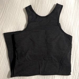 Lululemon Fitness Racerback Bra Tanktop | Dark Grey/Black | Extra Small - Small